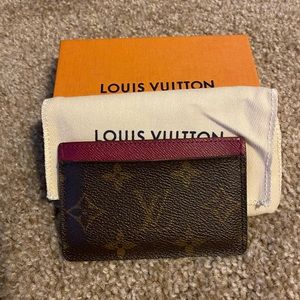 Authentic Louis Vuitton card holder